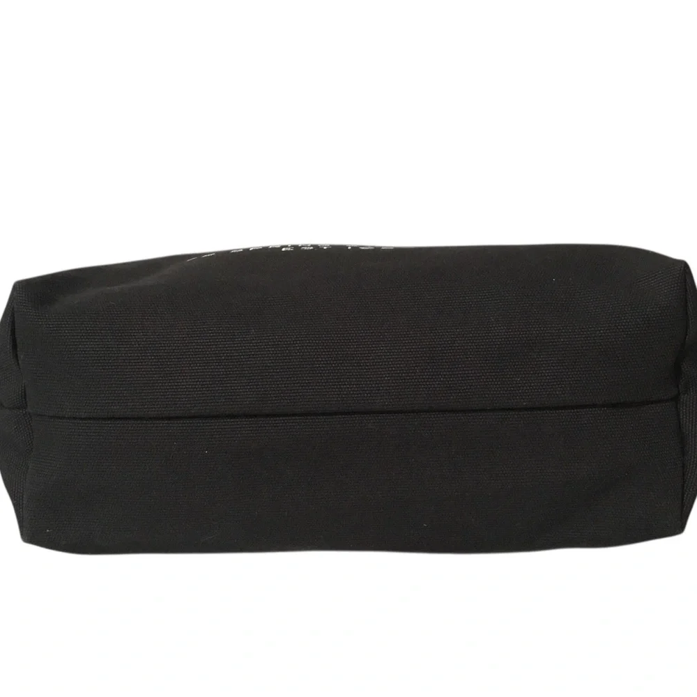 Marc Jacobs Black Canvas Logo Tote